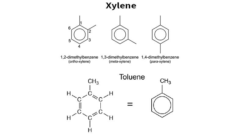 What Is The Different Function Between Toluene And Xylene?